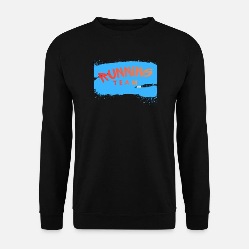 Running Team - Unisex Pullover - Schwarz
