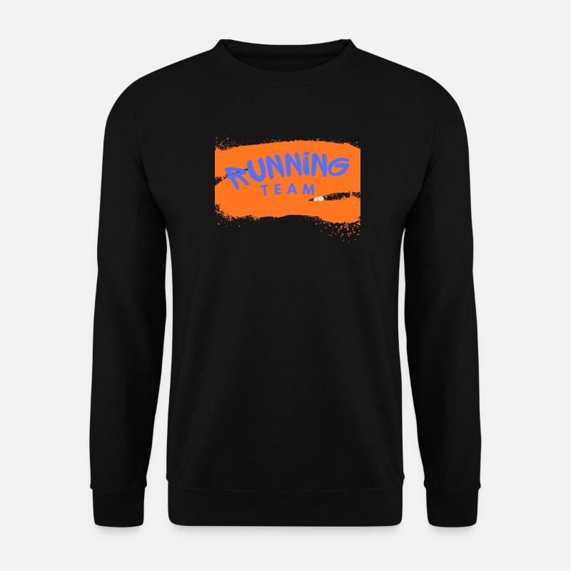 Running Team - Unisex Pullover - Schwarz