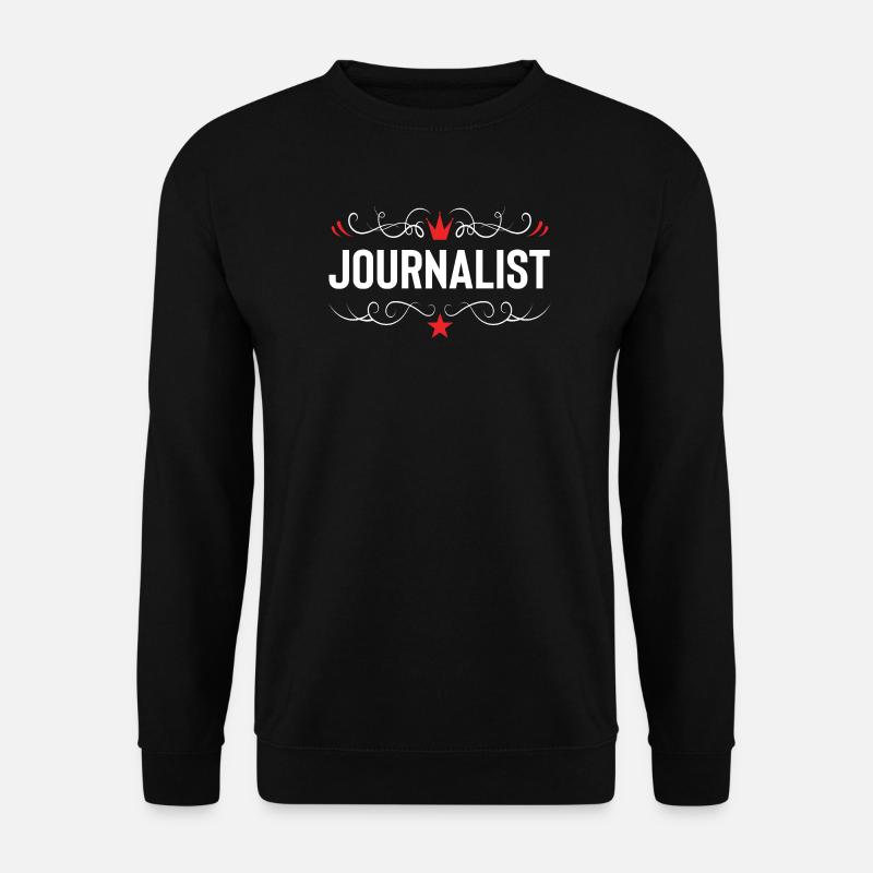 Journalist Beruf - Unisex Pullover - Schwarz