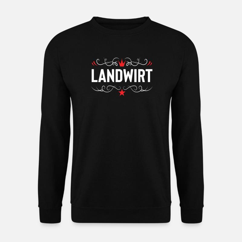 Landwirt Beruf - Unisex Pullover - Schwarz