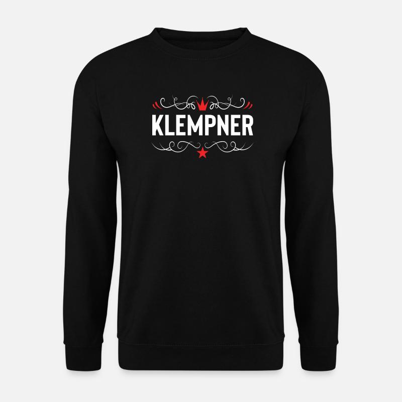 Klempner Beruf - Unisex Pullover - Schwarz