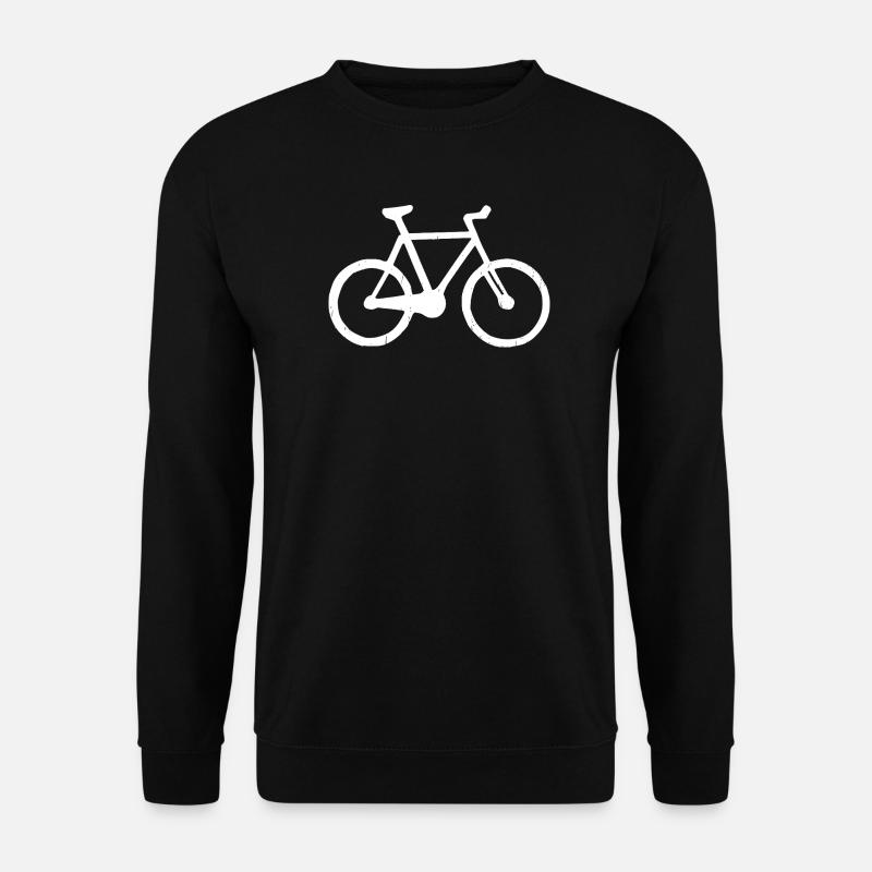 Roue de vélo - Sweat-shirt Unisexe - noir