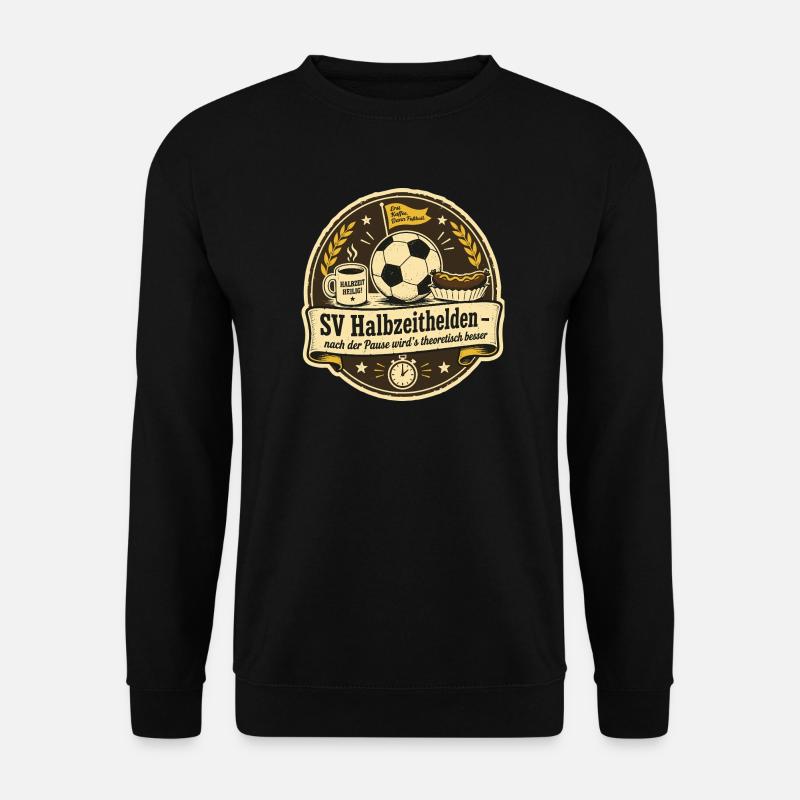 SV Halbzeithelden - Unisex Pullover - Schwarz