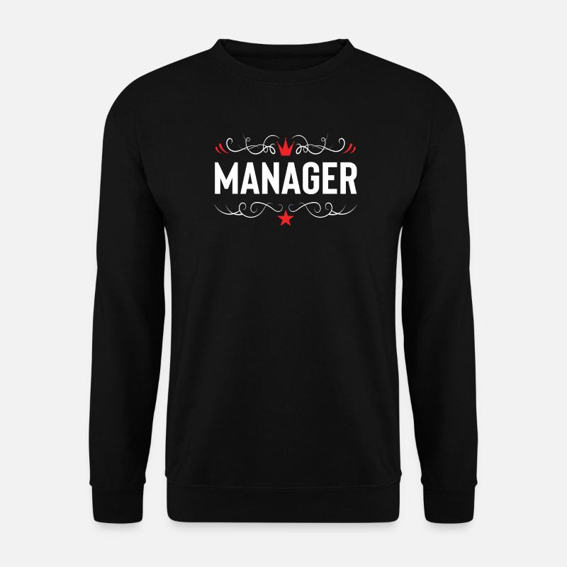 Manager Beruf - Unisex Pullover - Schwarz
