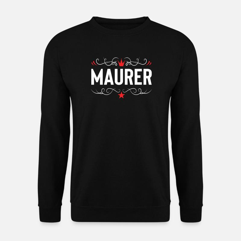 Bricklayer profession - Unisex Sweatshirt - black