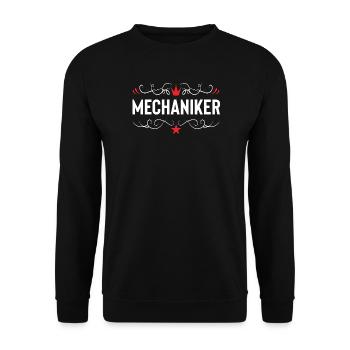MMA Fighter Mixed Martial Arts - Unisex Pullover - Schwarz - Vorne - Alina (178cm) & Michal (187cm)