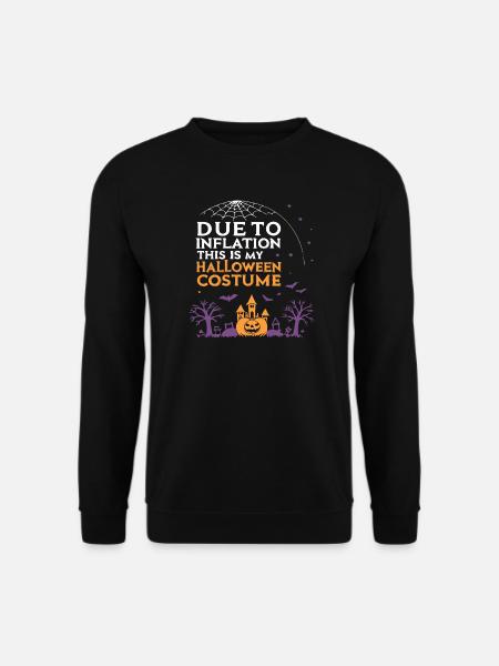 Inflation Halloween – Kostüm - Unisex Pullover - Schwarz