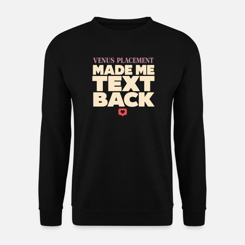 Signe de Vénus Astrologie de Vénus - Sweat-shirt Unisexe - noir