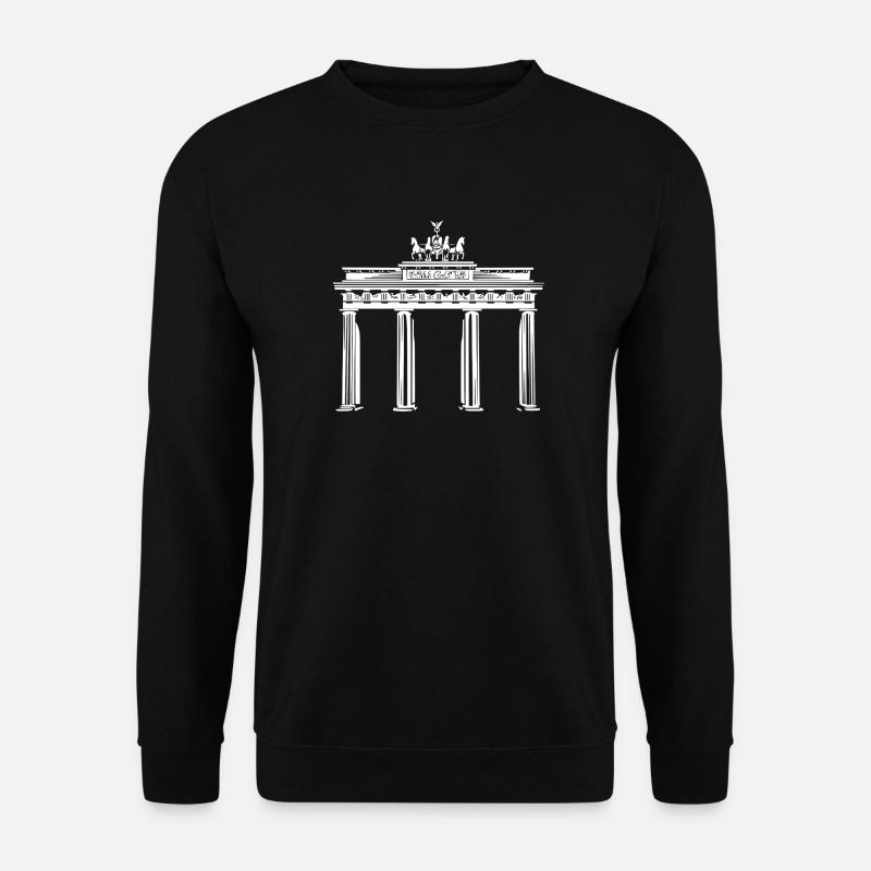 Brandenburger Tor Berlin - Unisex Pullover - Schwarz