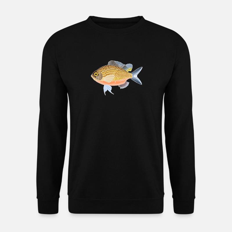 Mönchsfisch - Unisex Pullover - Schwarz