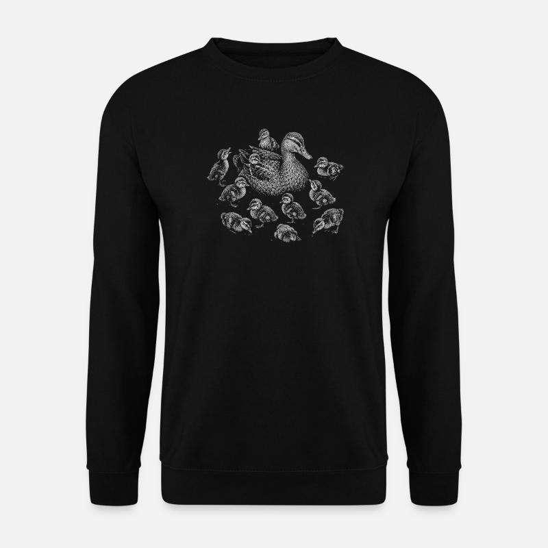 Mère Canard - Sweat-shirt Unisexe - noir