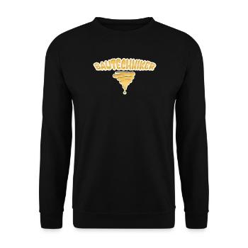 Geschenk für Bautechniker - Unisex Pullover - Schwarz - Vorne - Alina (178cm) & Michal (187cm)
