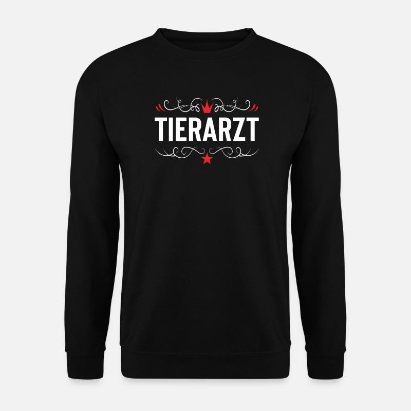 Tierarzt Beruf - Unisex Pullover - Schwarz
