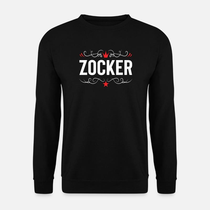 Zocker Gamer - Unisex Sweatshirt - black