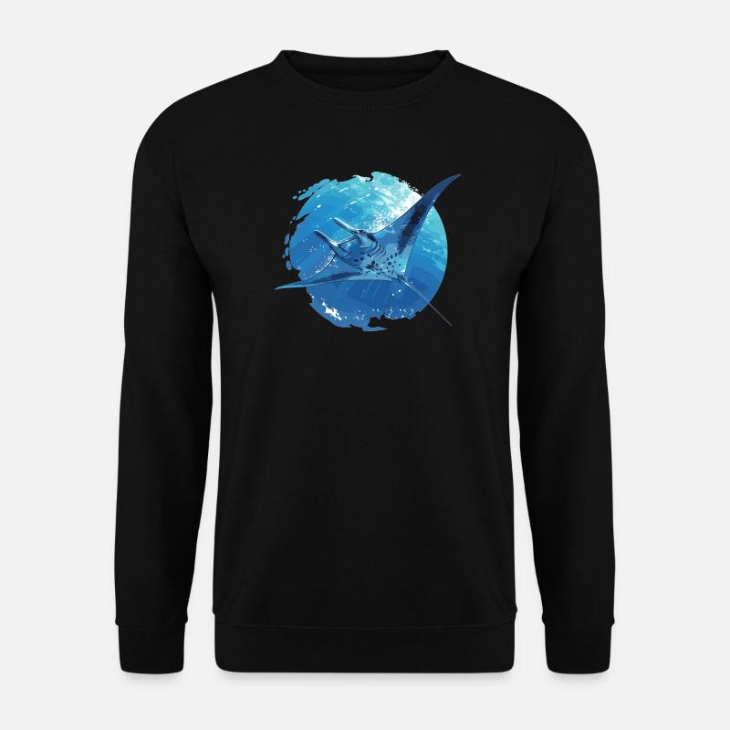 Rays Manta Rays - Unisex Sweatshirt - black