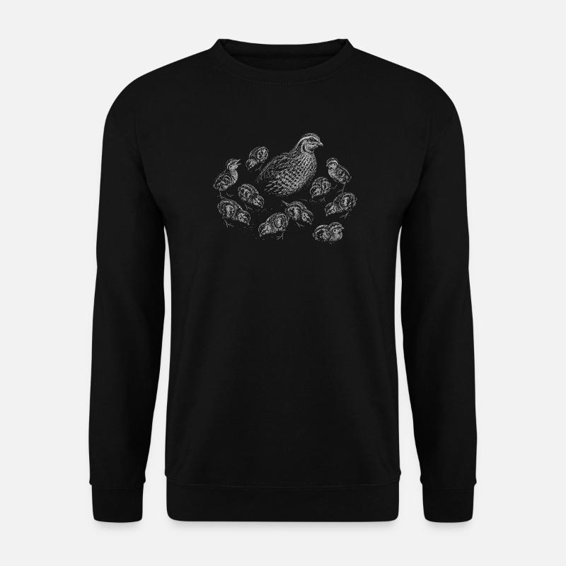 Quail - Unisex Sweatshirt - black