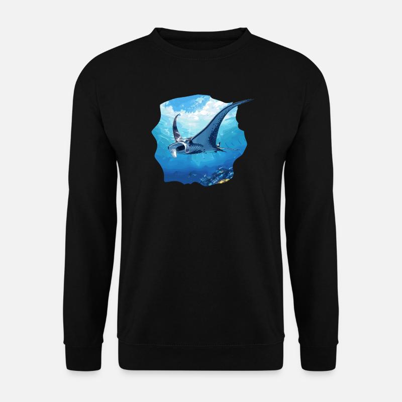 Rays Manta Rays - Unisex Sweatshirt - black