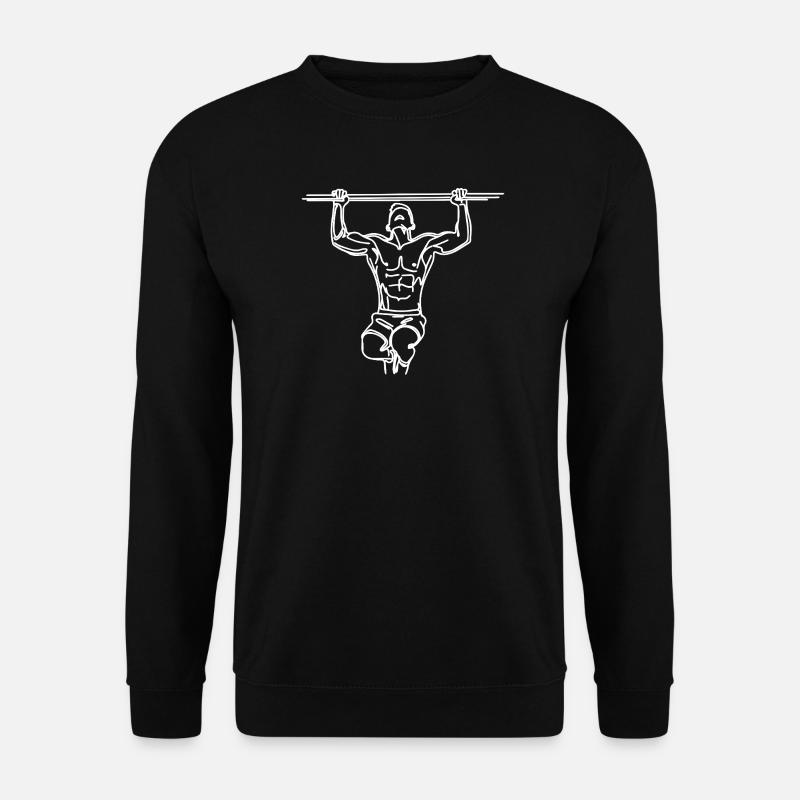 Fitness Sketch - Unisex Sweatshirt - black