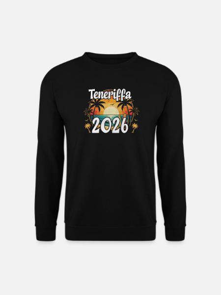 Teneriffa 2026 - Unisex Pullover - Schwarz