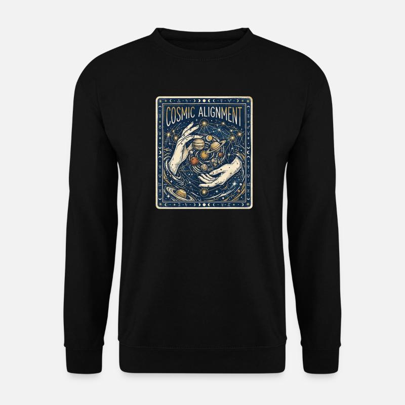 Cosmic Alignment - Unisex Pullover - Schwarz