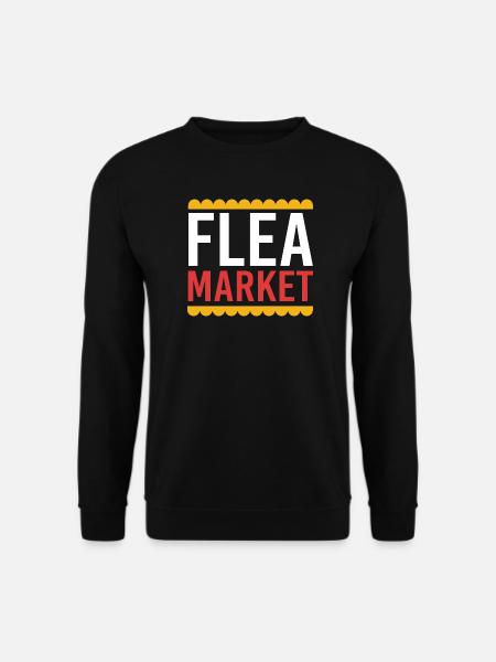 Trödelmarkt Flohmarkt - Unisex Pullover - Schwarz