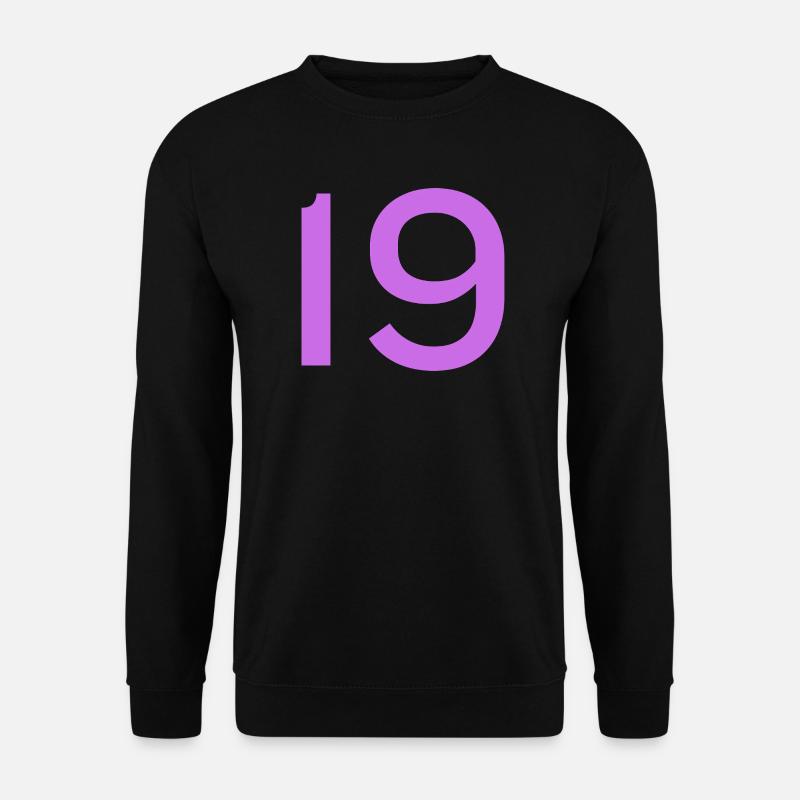 19 - Unisex Sweatshirt - black