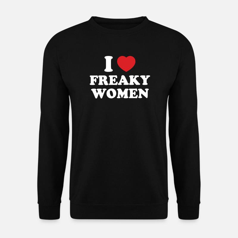 I Heart Freaky Women - Unisex Sweatshirt - black