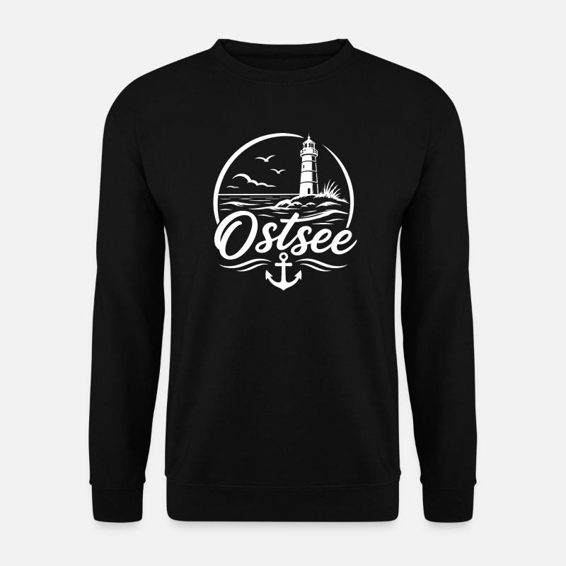 Ostsee - Unisex Pullover - Schwarz