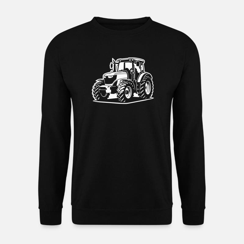 Traktor / Trecker / Schlepper (Differenzbild) - Unisex Pullover - Schwarz