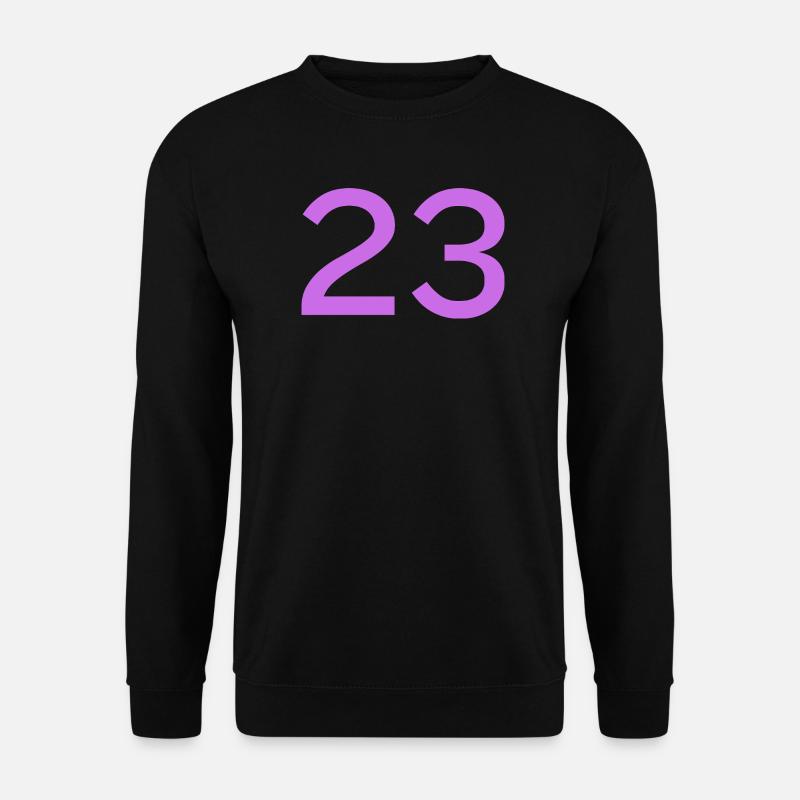 23 - Sweat-shirt Unisexe - noir