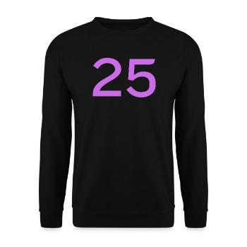 25 - Sweat-shirt Unisexe - noir - Devant - Alina (178cm) & Michal (187cm)