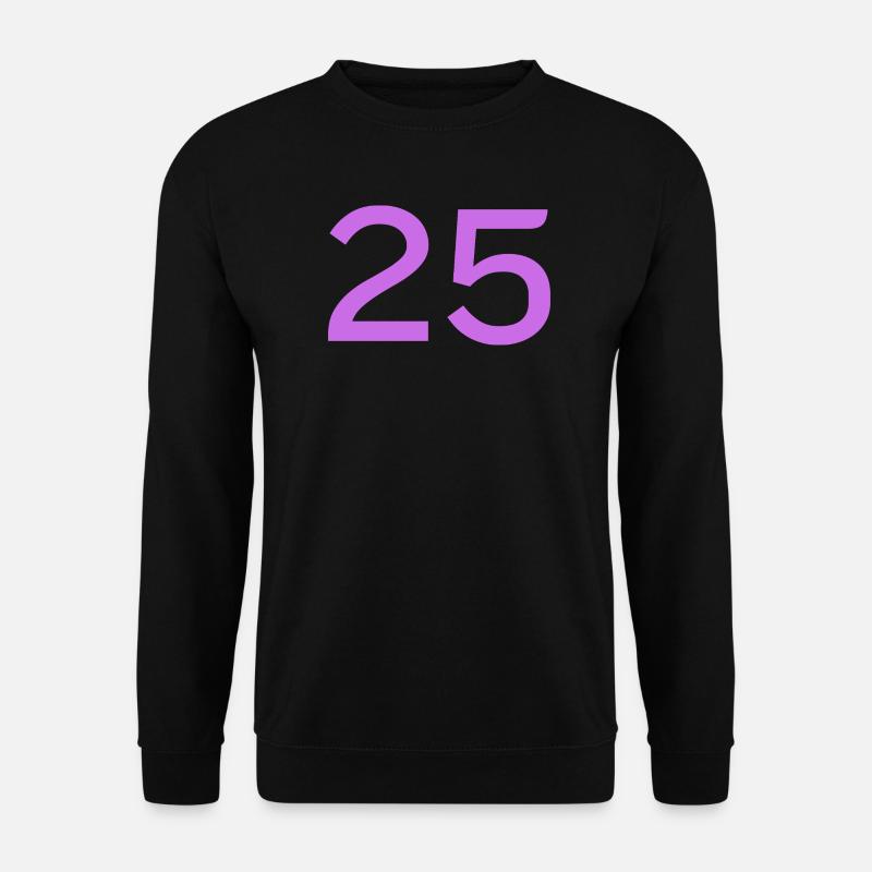 25 - Unisex Pullover - Schwarz