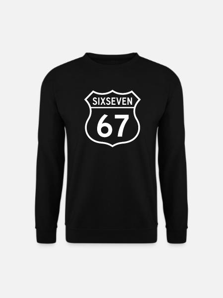 67 Six Seven - Unisex Sweatshirt - black