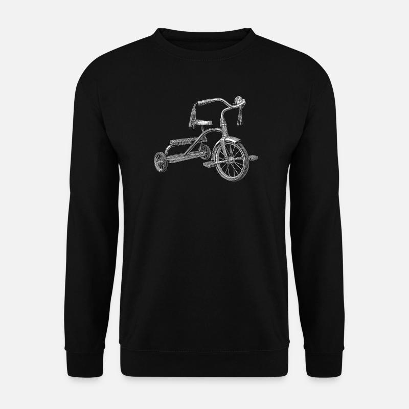 Dreirad - Unisex Pullover - Schwarz