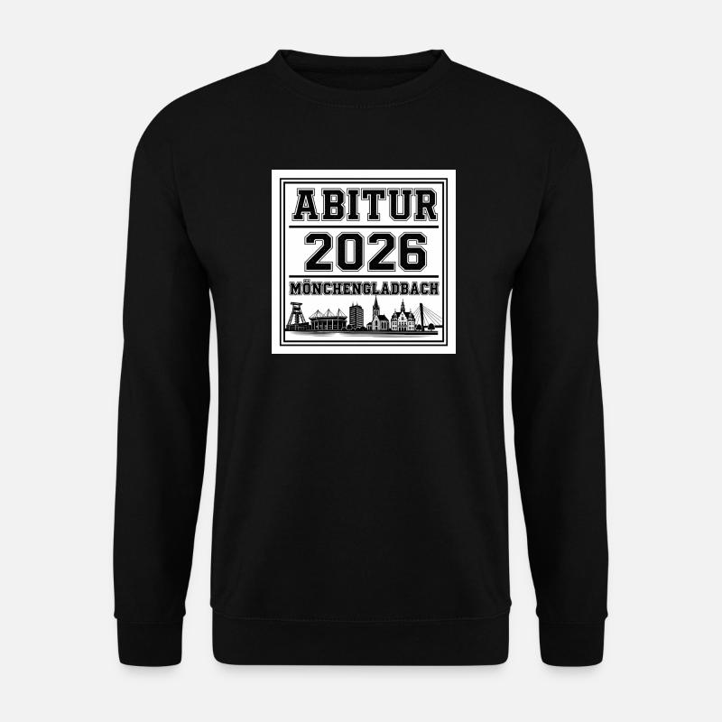 Abitur-2026-Moechengladbach - Unisex Pullover - Schwarz