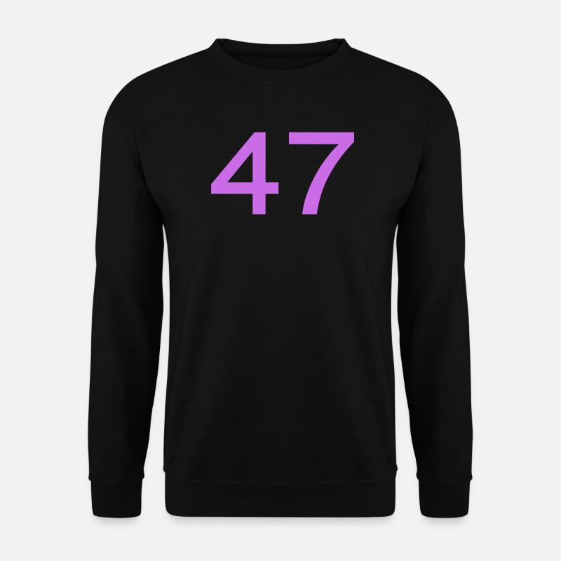 47 - Unisex Sweatshirt - black