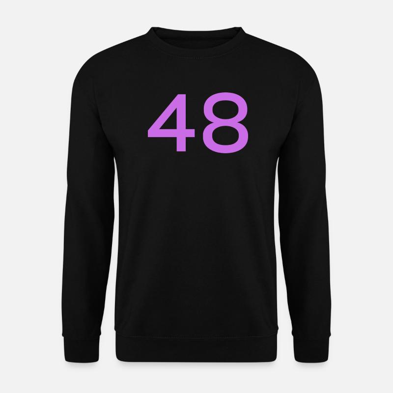 48 - Sweat-shirt Unisexe - noir