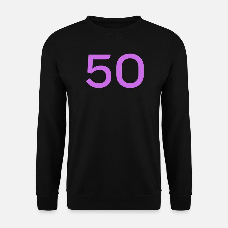 50 - Unisex Pullover - Schwarz