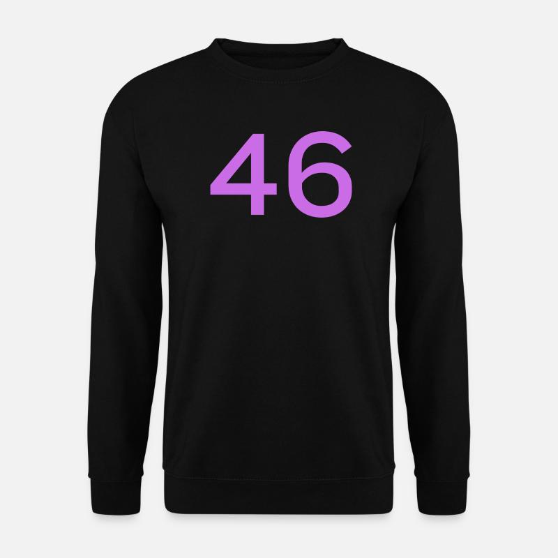46 - Sweat-shirt Unisexe - noir