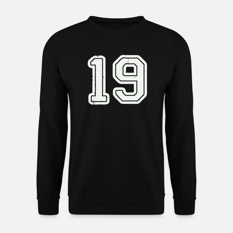 19 - Unisex Pullover - Schwarz