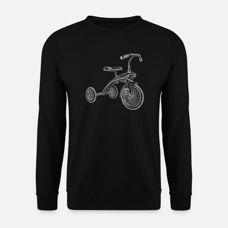 Dreirad - Unisex Pullover - Schwarz