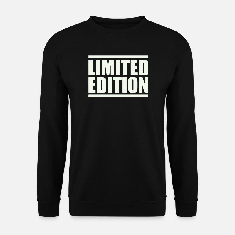 Édition limitée en majuscules - Sweat-shirt Unisexe - noir