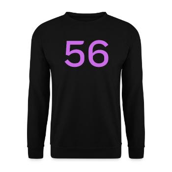 56 - Unisex Pullover - Schwarz - Vorne - Alina (178cm) & Michal (187cm)