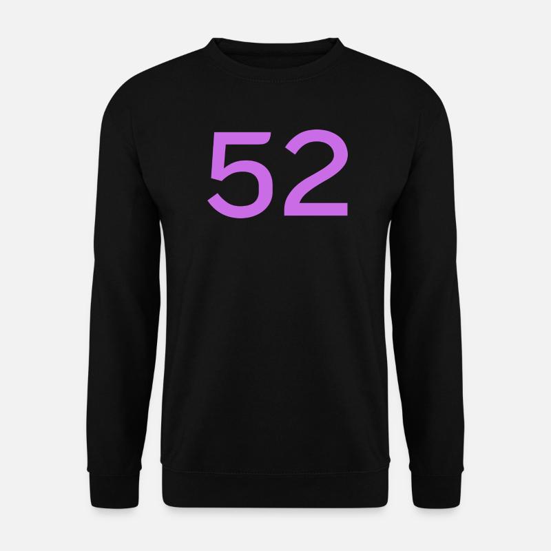 52 - Unisex Pullover - Schwarz