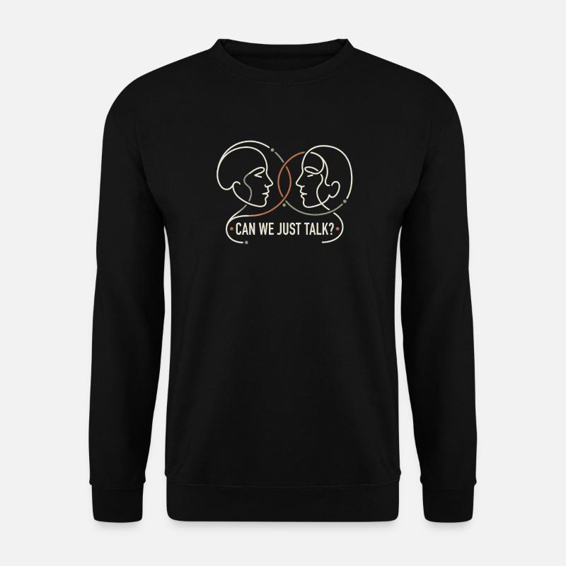 Contre la division - Sweat-shirt Unisexe - noir