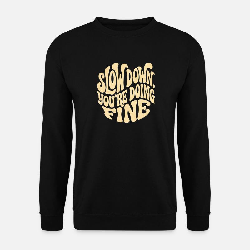 Relax - Unisex Sweatshirt - black
