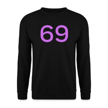 69 - Unisex Pullover - Schwarz - Vorne - Alina (178cm) & Michal (187cm)