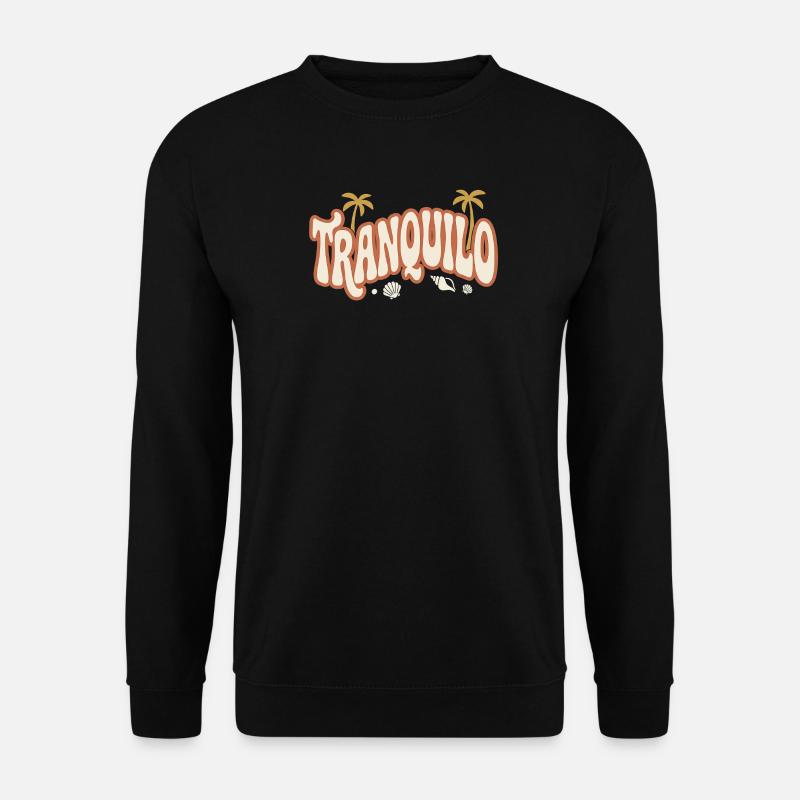 Tranquilo - Unisex Pullover - Schwarz