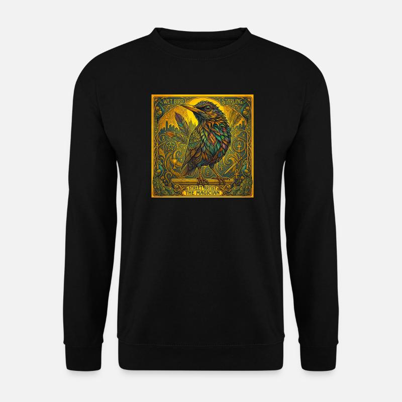 Blackbird, the Magician - Unisex Sweatshirt - black