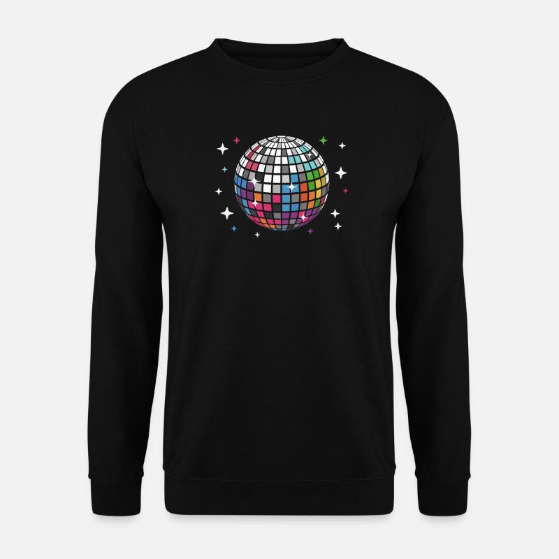 Disco Ball Disco Discothèque - Sweat-shirt Unisexe - noir